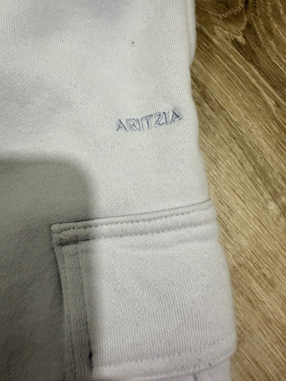 Aritzia Light Blue Cargo Joggers size XS- Cozy Casual - Picture 5 of 8